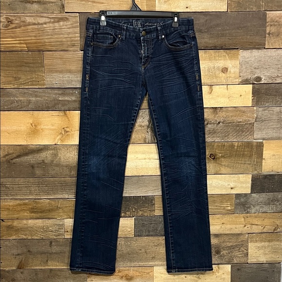 !it jeans Denim - !it Jeans Women's Dark Blue Straight Jeans